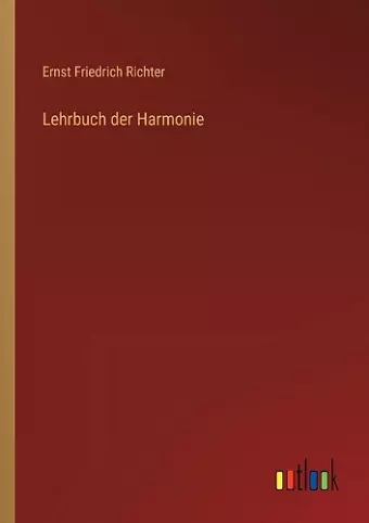 Lehrbuch der Harmonie cover