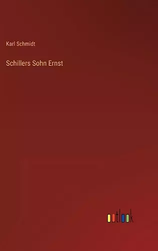 Schillers Sohn Ernst cover