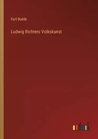 Ludwig Richters Volkskunst cover