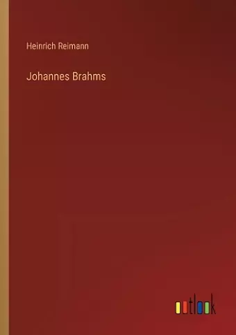 Johannes Brahms cover