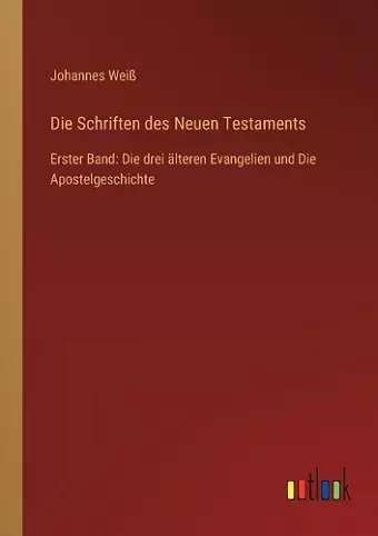 Die Schriften des Neuen Testaments cover