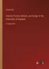 Ancient Poems, Ballads, and Songs of the Peasantry of England cover