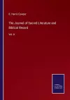 The Journal of Sacred Literature and Biblical Record cover
