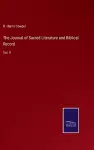 The Journal of Sacred Literature and Biblical Record cover