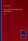 The Journal of Sacred Literature and Biblical Record cover