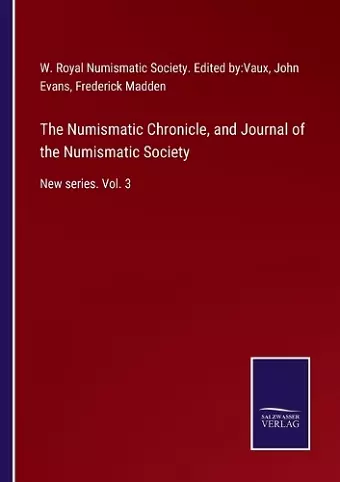 The Numismatic Chronicle, and Journal of the Numismatic Society cover