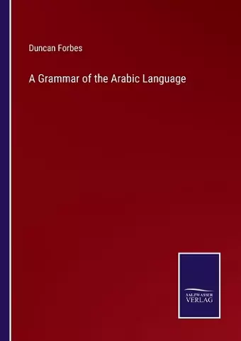 A Grammar of the Arabic Language cover