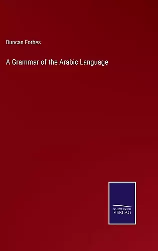 A Grammar of the Arabic Language cover