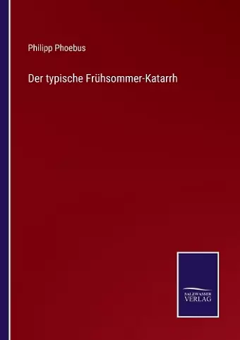 Der typische Frühsommer-Katarrh cover