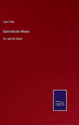 Sämmtliche Werke cover