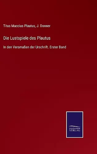 Die Lustspiele des Plautus cover