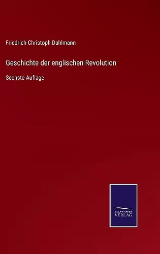 Geschichte der englischen Revolution cover