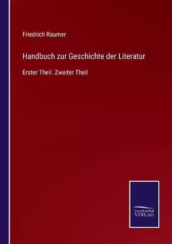 Handbuch zur Geschichte der Literatur cover