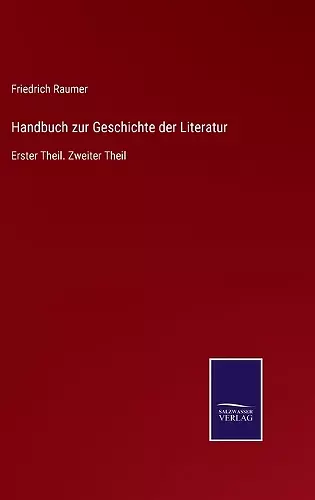 Handbuch zur Geschichte der Literatur cover