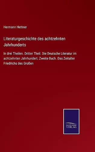 Literaturgeschichte des achtzehnten Jahrhunderts cover