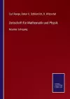 Zeitschrift für Mathematik und Physik cover