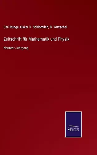 Zeitschrift für Mathematik und Physik cover