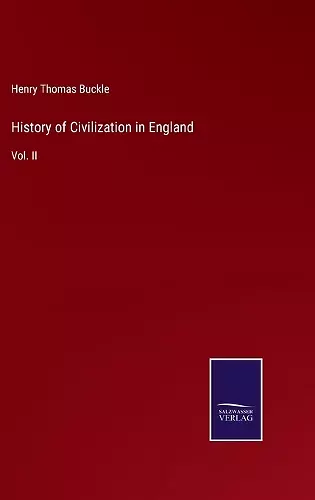 History of Civilization in England cover