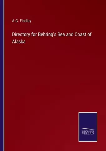 Directory for Behring's Sea and Coast of Alaska cover