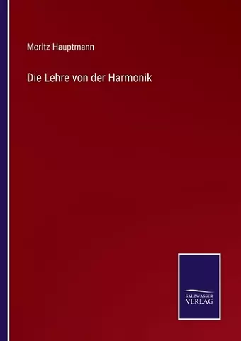 Die Lehre von der Harmonik cover