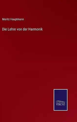 Die Lehre von der Harmonik cover