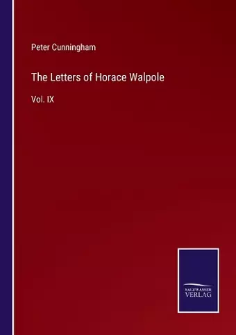 The Letters of Horace Walpole cover