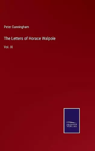 The Letters of Horace Walpole cover