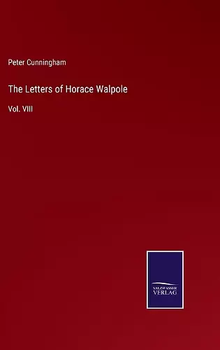 The Letters of Horace Walpole cover