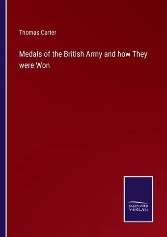 Medals of the British Army and how They were Won cover