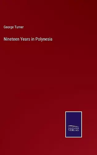 Nineteen Years in Polynesia cover