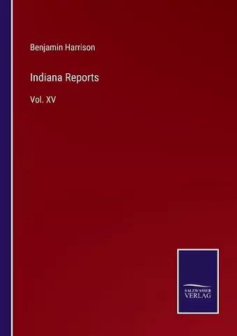 Indiana Reports cover