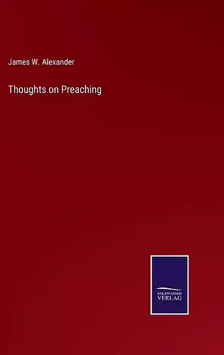 Thoughts on Preaching cover