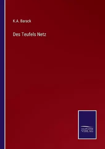 Des Teufels Netz cover