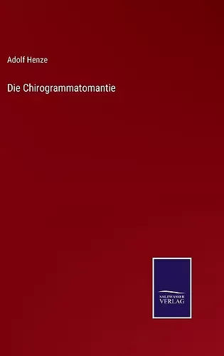 Die Chirogrammatomantie cover