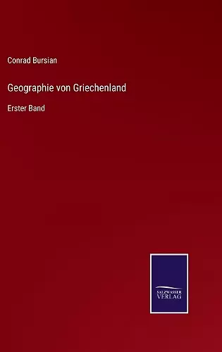 Geographie von Griechenland cover