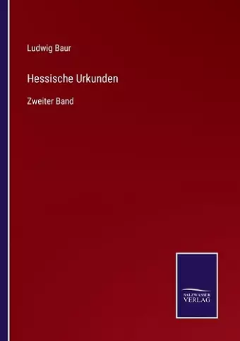 Hessische Urkunden cover