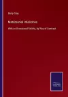 Matrimonial Infelicities cover