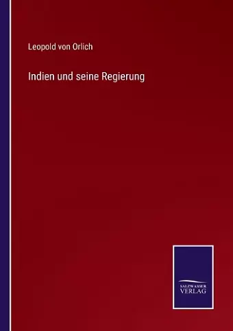 Indien und seine Regierung cover