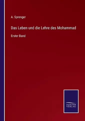 Das Leben und die Lehre des Mohammad cover