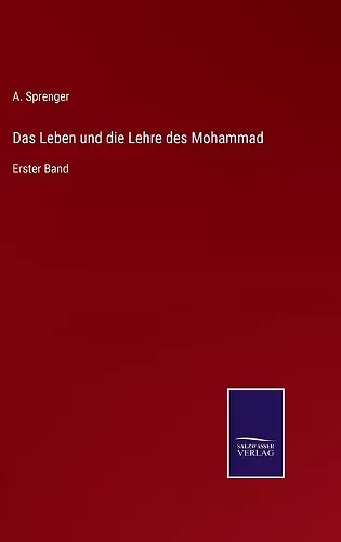 Das Leben und die Lehre des Mohammad cover