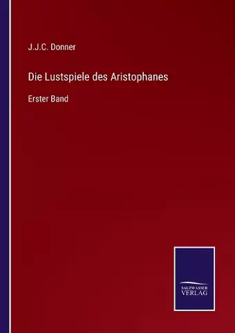 Die Lustspiele des Aristophanes cover