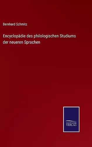 Encyclopädie des philologischen Studiums der neueren Sprachen cover