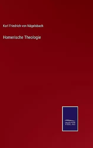 Homerische Theologie cover