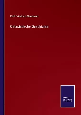 Ostasiatische Geschichte cover