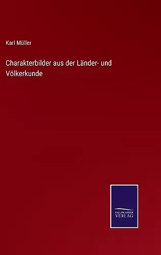 Charakterbilder aus der Länder- und Völkerkunde cover
