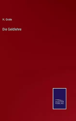 Die Geldlehre cover