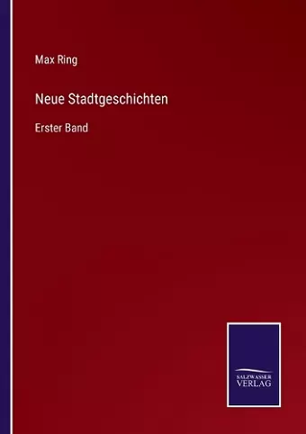 Neue Stadtgeschichten cover