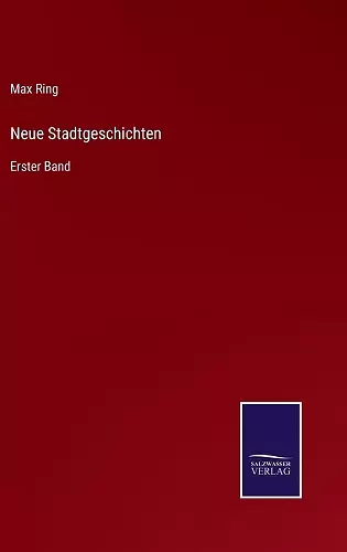 Neue Stadtgeschichten cover