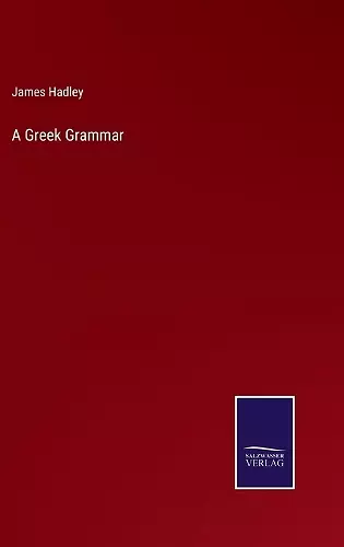 A Greek Grammar cover