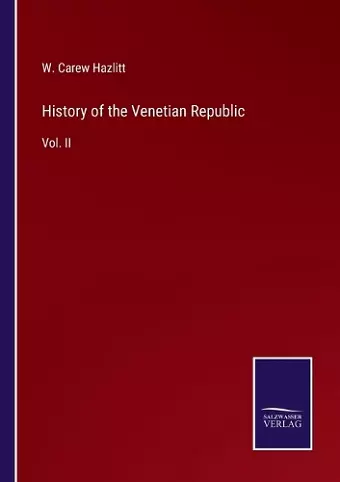 History of the Venetian Republic cover